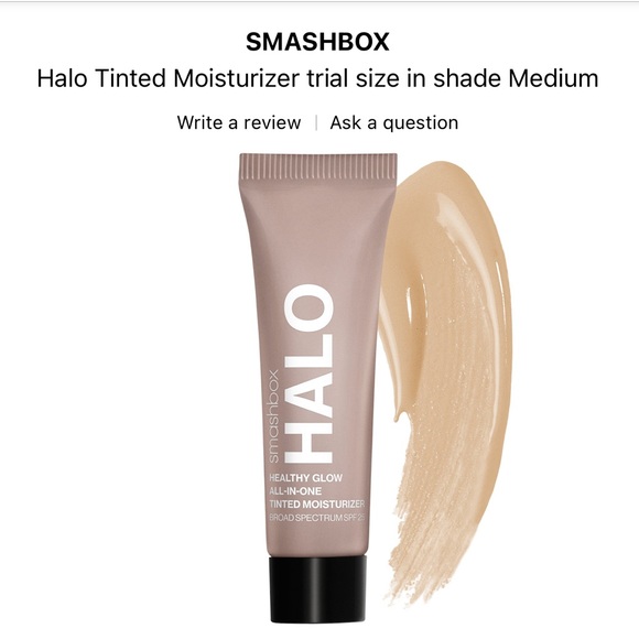 Smashbox Makeup Pick 85 Smashbox Halo Tinted Moisturizer In Mediumdeluxe Sample Size Poshmark